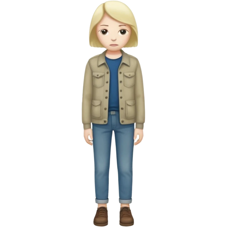 person taking out their pockets with no money emoji