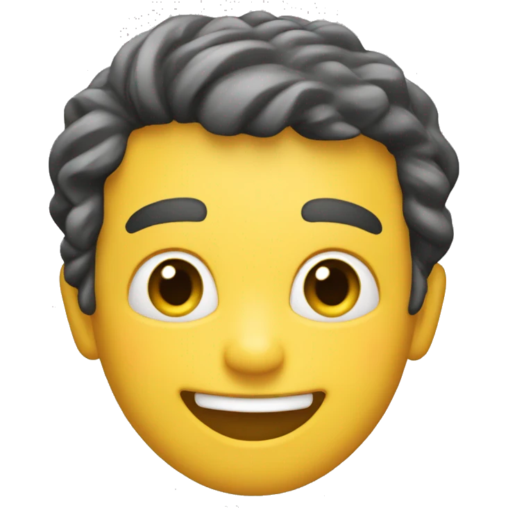 auto con persona feliz emoji