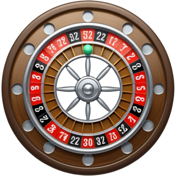 randomized roulette wheel spinner emoji