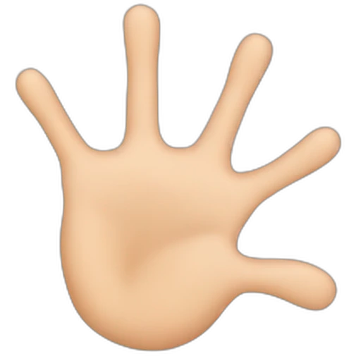 hand and foot emoji