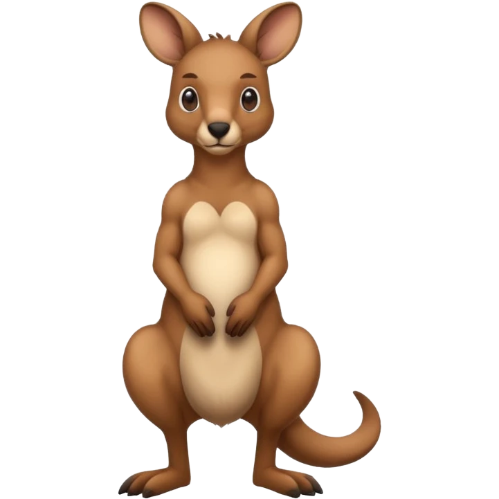 realistic kangaroo emoji