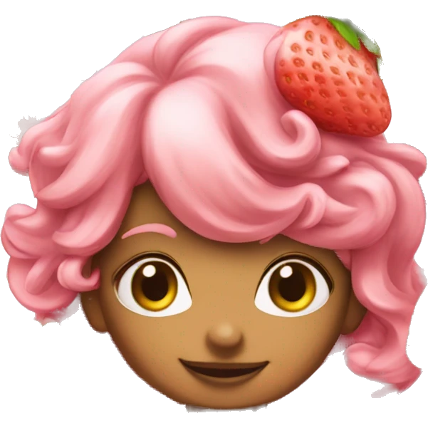 Strawberry shortcake ( food ) emoji