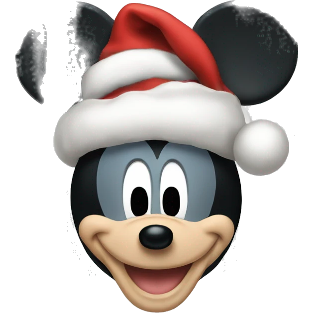 Mickey mouse Christmas  emoji