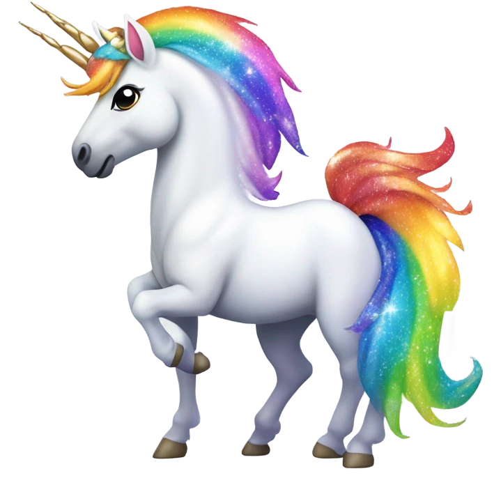 unicorn farting emoji
