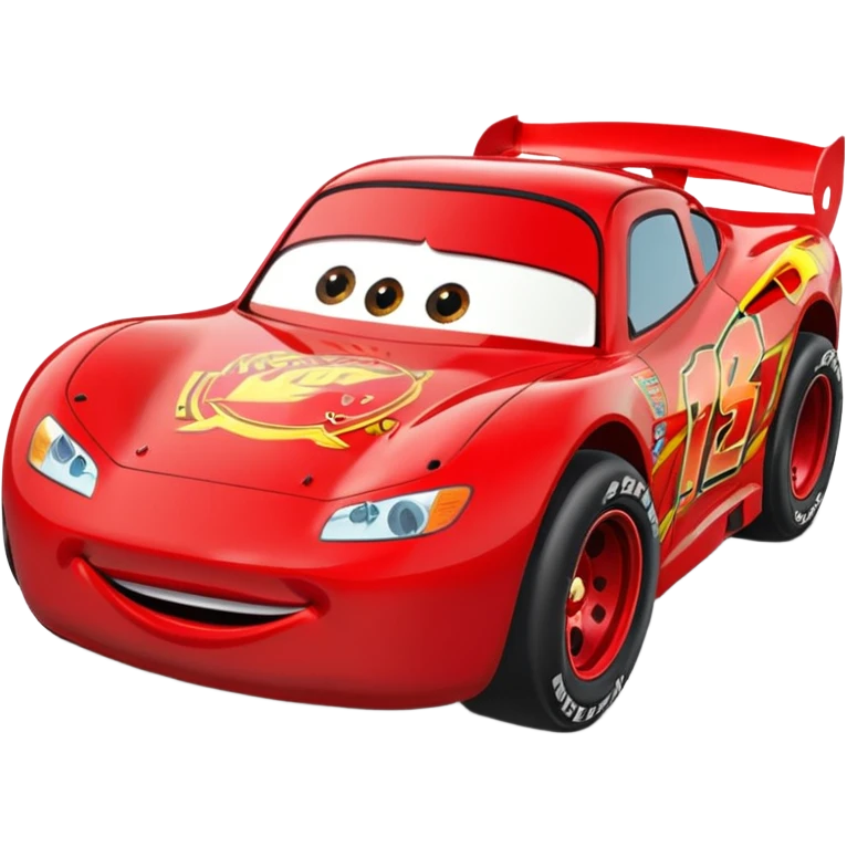 lightning mcqueen car emoji