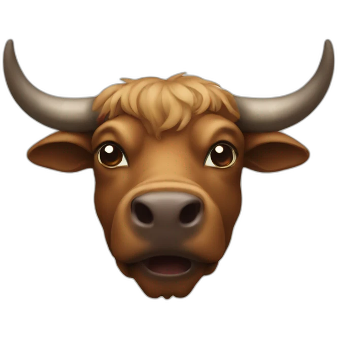 Bull  emoji