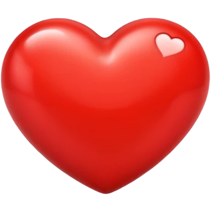 red heart emoji