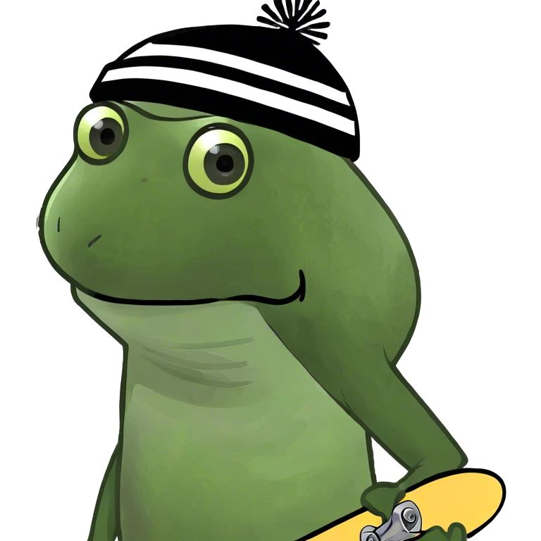 black and white skateboard emoji