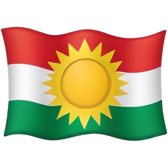 Kurdistan flag emoji emoji