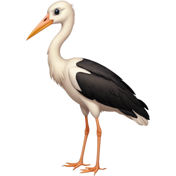 ooievaar emoji