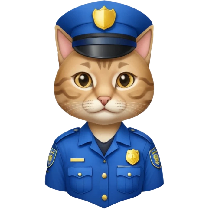 Police Cat emoji