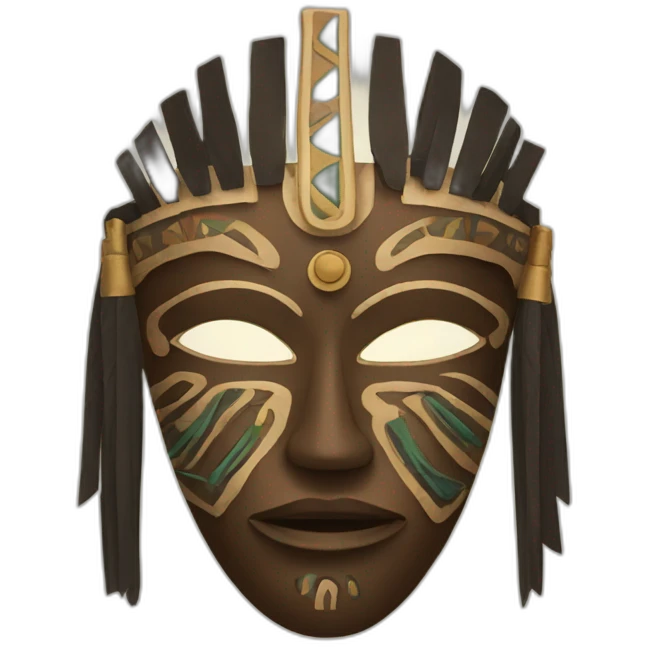 African mask emoji