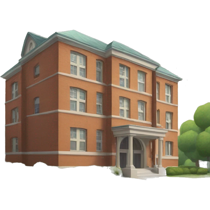 a school that is crossed out with ared X emoji