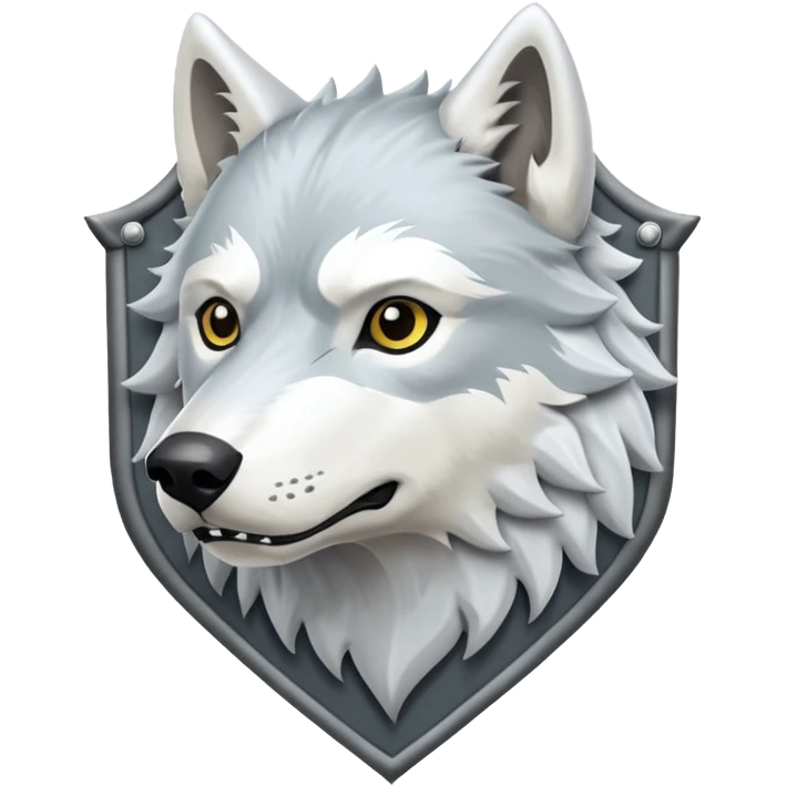 House stark banner wolf emojis emoji