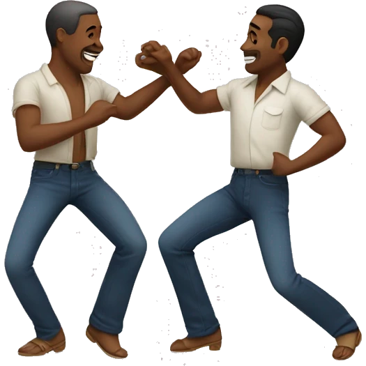 Pareja bailando emoji