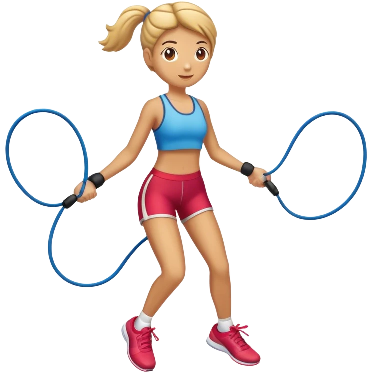 rope skipping emoji