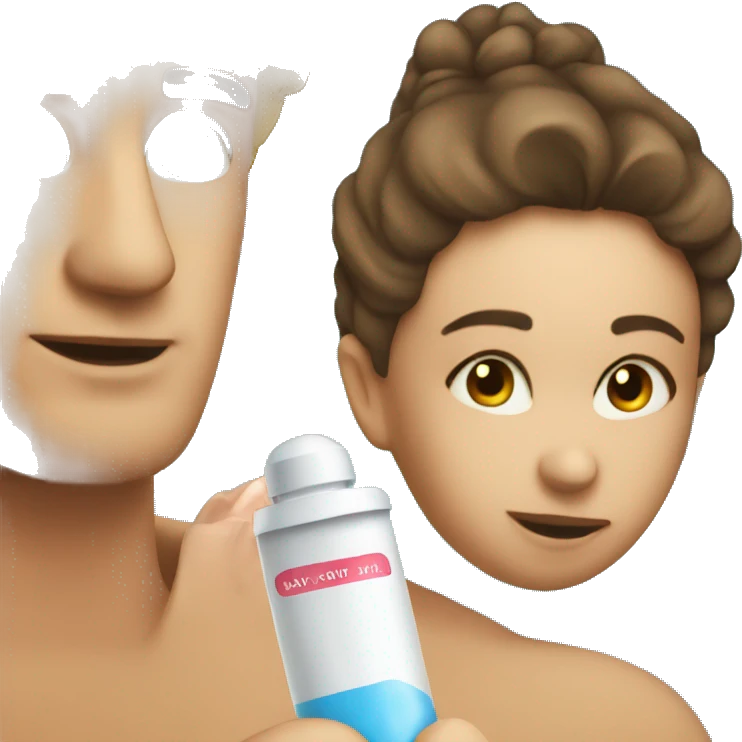 couple looking at pregnancy test emoji