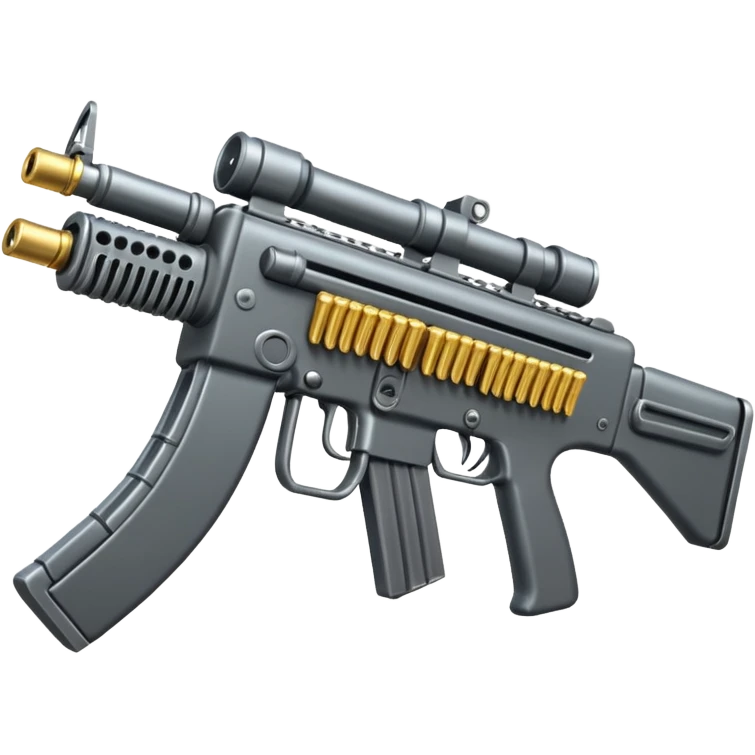 Machine gun emoji