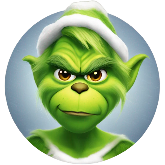 Grinch in storm jersey emoji
