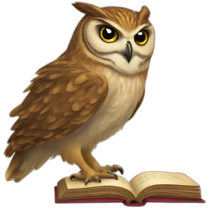 owl-book emoji