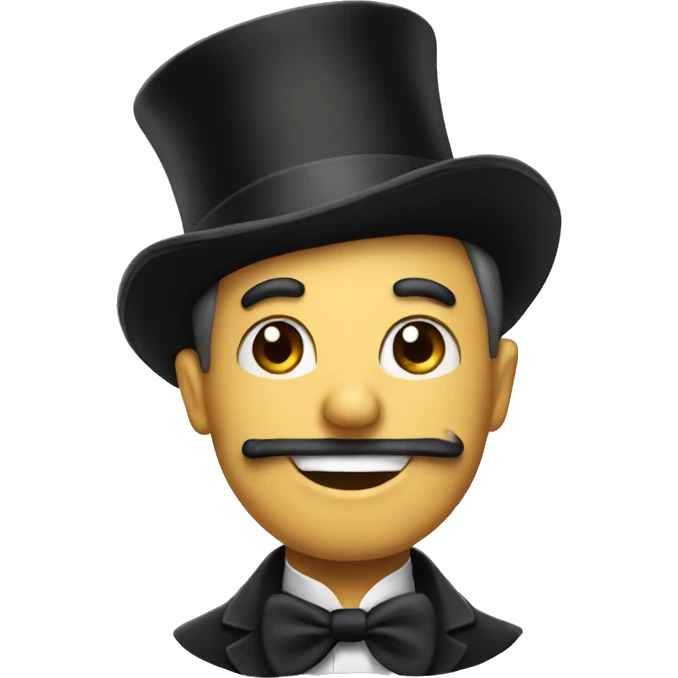 tophat emoji