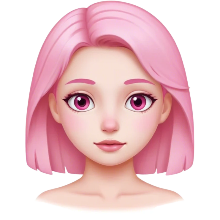 Pinkish girly emoji