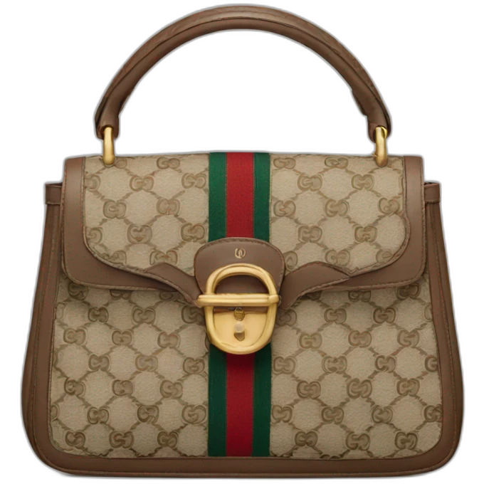 Gucci bag emoji