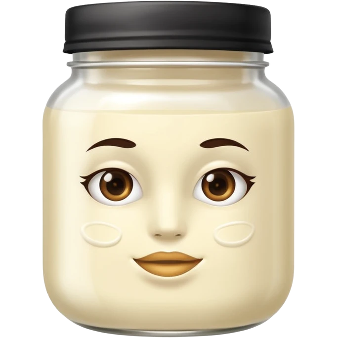 hair mask in a jar emoji