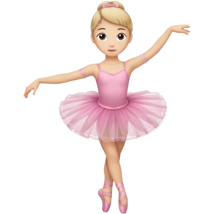 Girl ballerina emoji 2 legs emoji