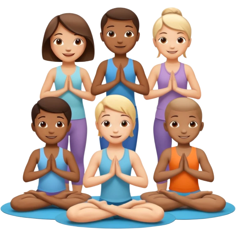 Yoga for children emoji