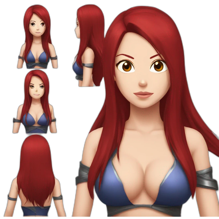 Erza Scarlett sexy emoji