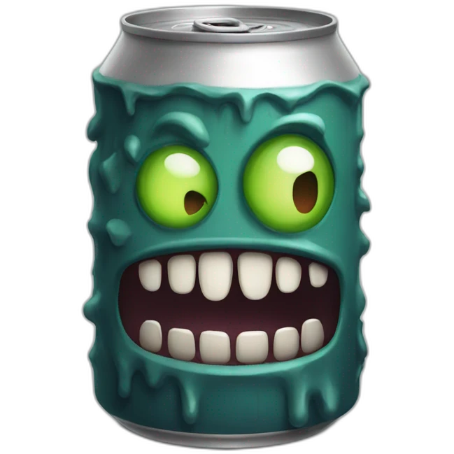 Monster canette emoji