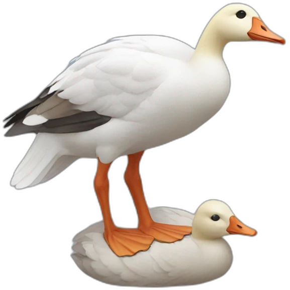 dying goose emoji