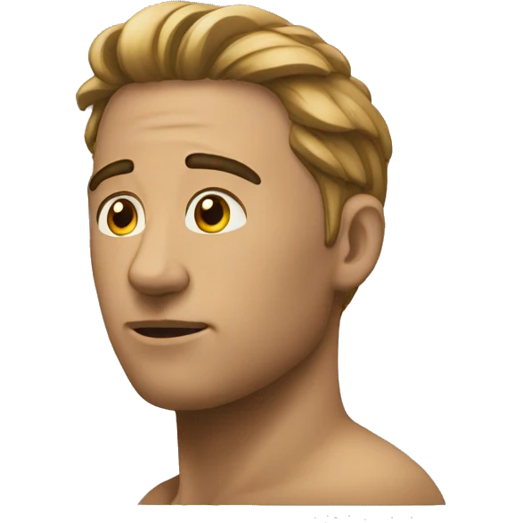 a face from the side emoji