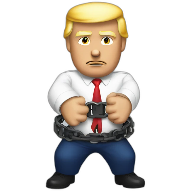 trump-in-handcuffs emoji