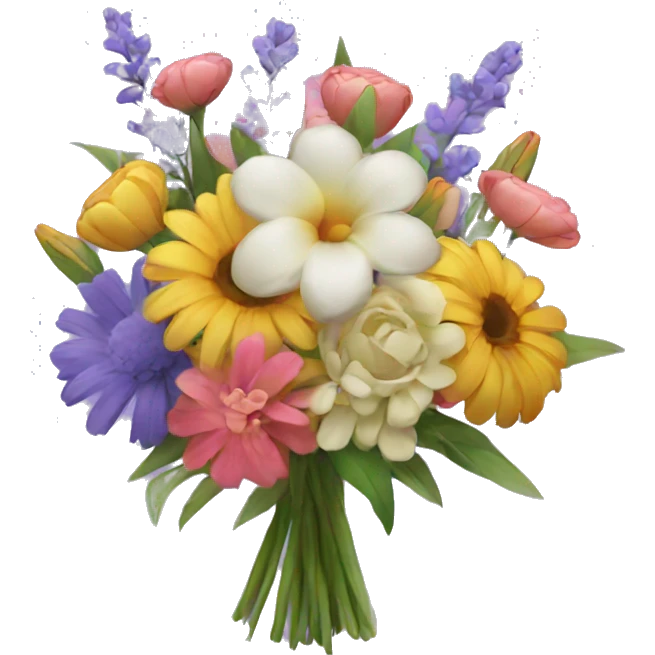 Flower bouquets  emoji