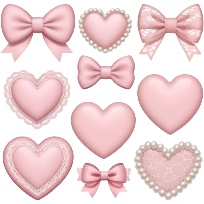coquette aesthetic emojis emoji