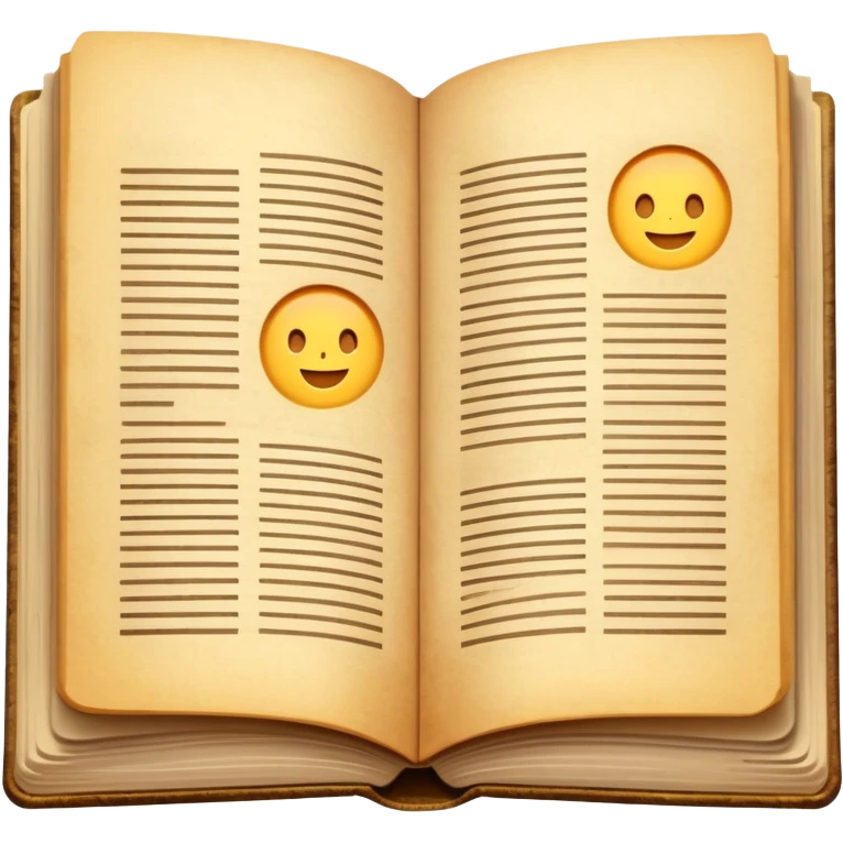 open book with readable pages emoji