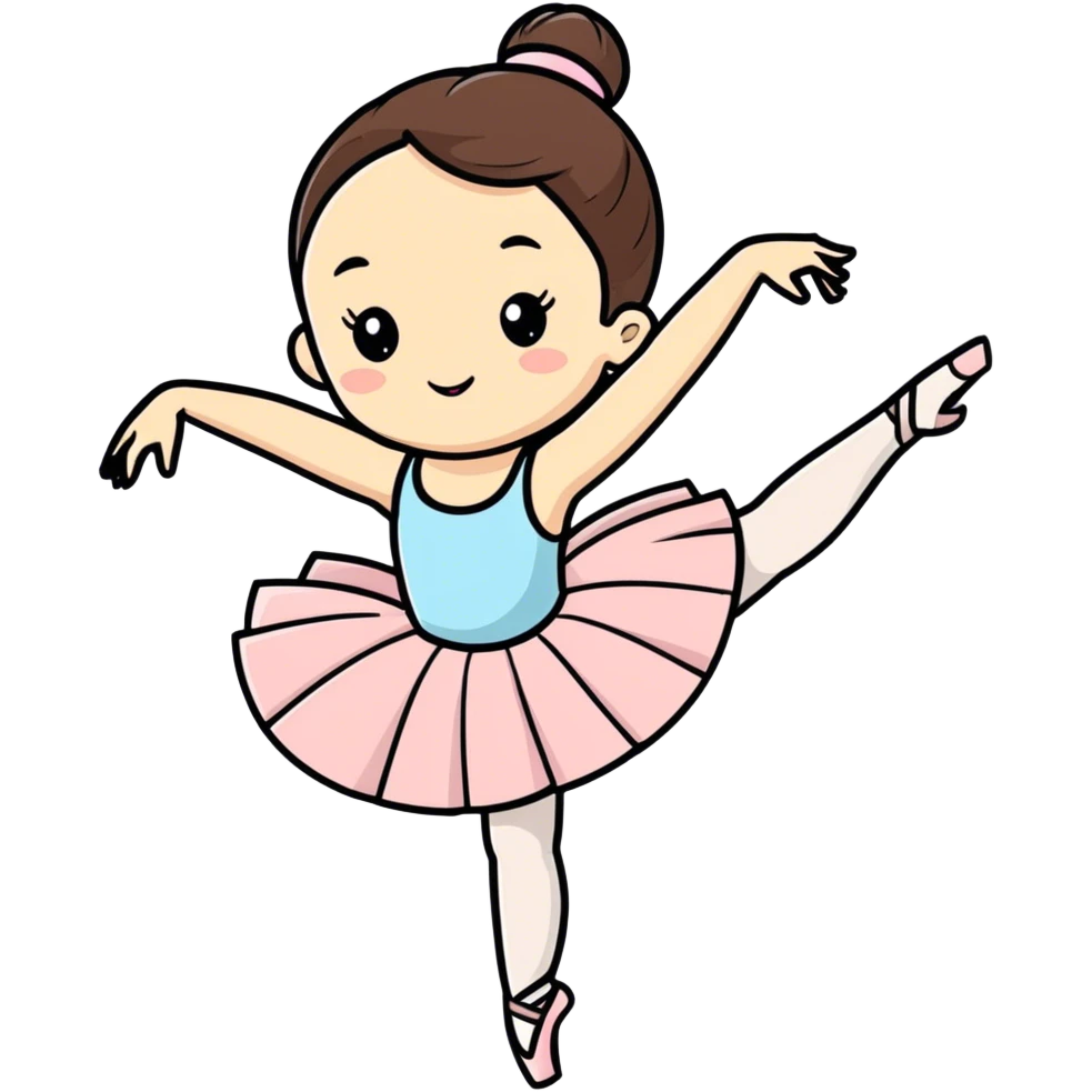 A ballerina is dancing in front of the audience at a grand theater. emoji