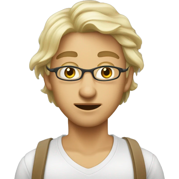 Нефтяник в спецодежде, рядом нефть и установка насос качалка emoji