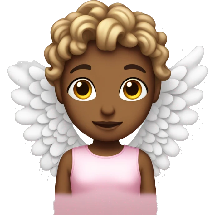 Pink Angel  emoji