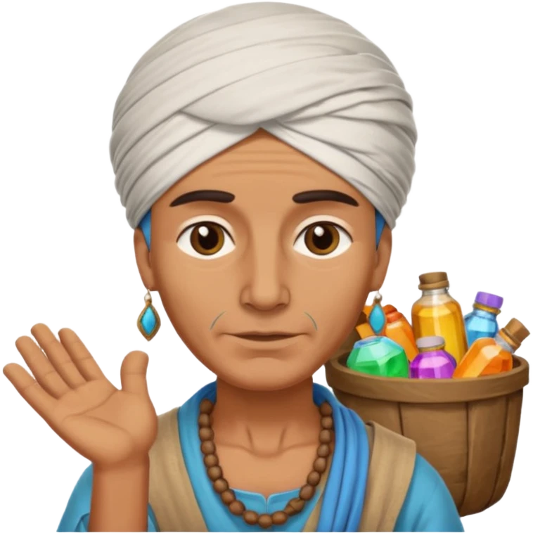 Desert Trader, with items emoji
