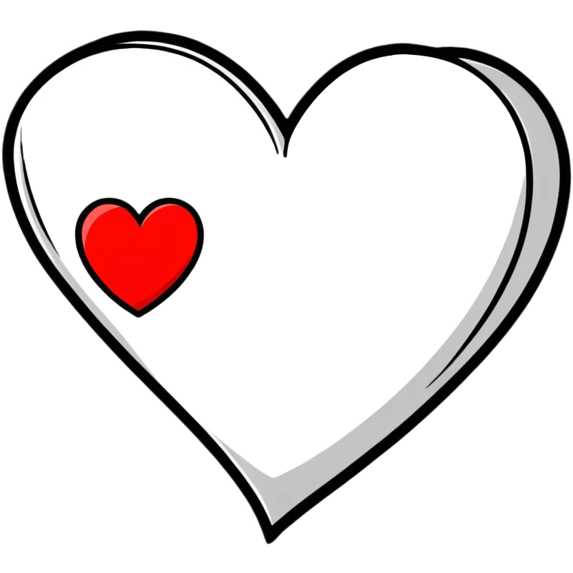 red heart emoji