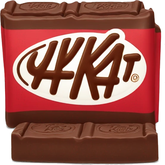 Kit Kat bar emoji