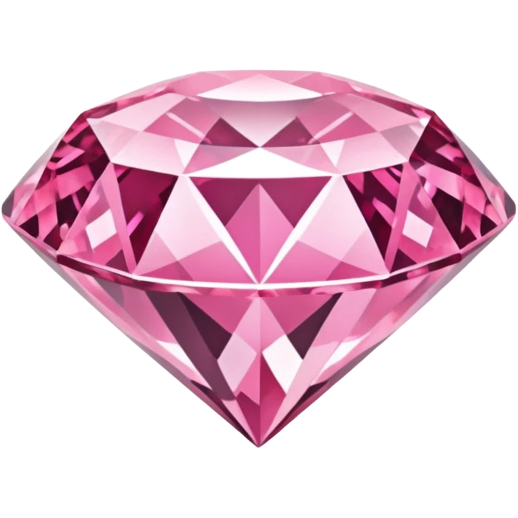 Pink diamond emoji emoji