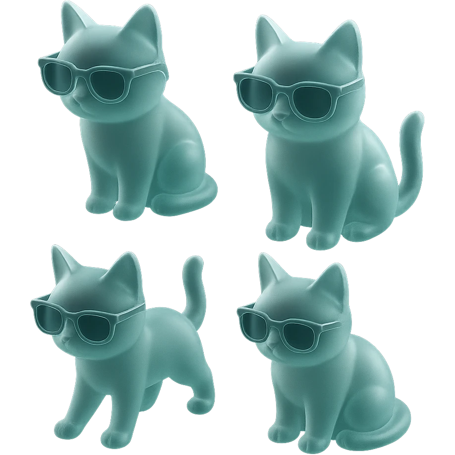 Cat wearing sunglasses emoji