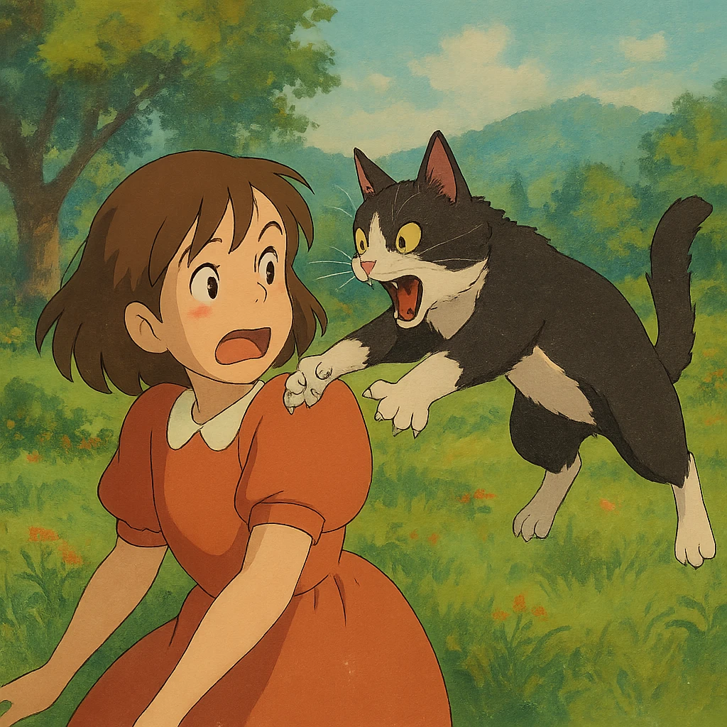 cat attack emoji