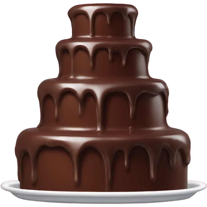 Choclate fountain  emoji