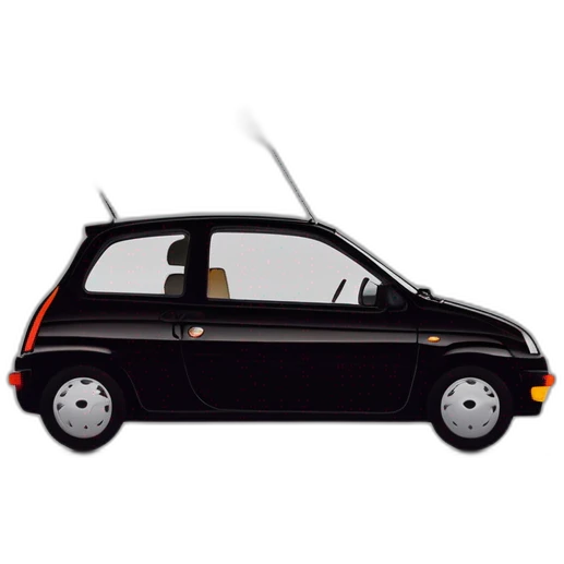 Renault twingo 1993 noir emoji