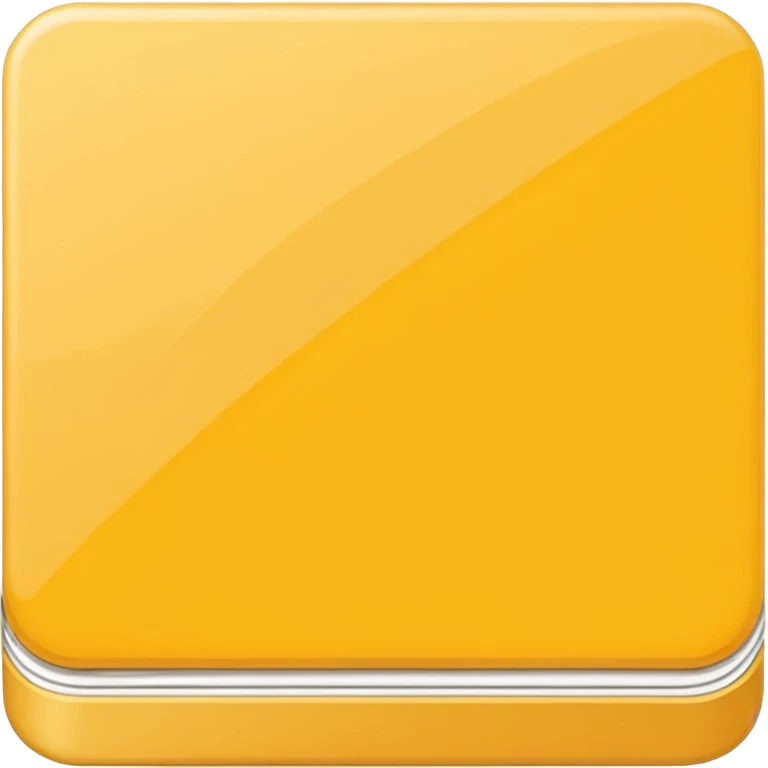 yellow flat card emoji